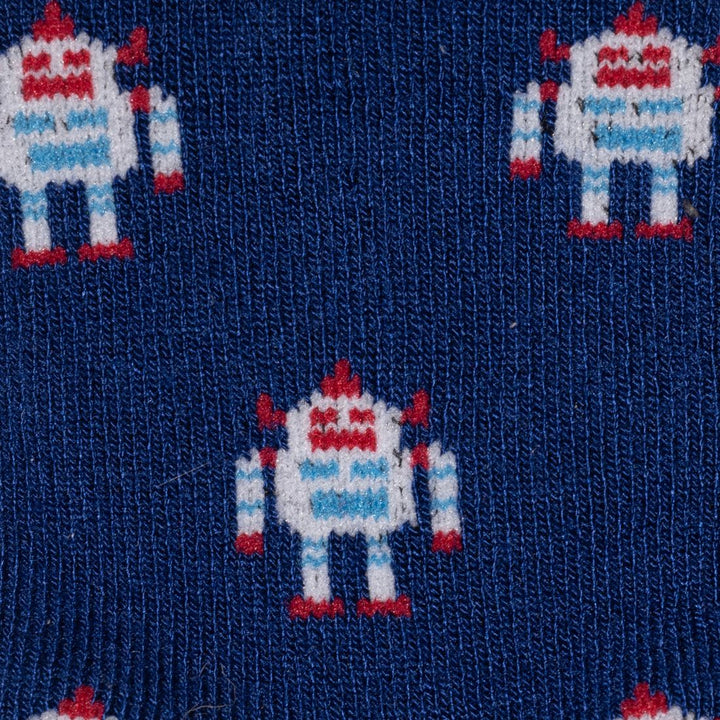 Children's Robot Bamboo Socks