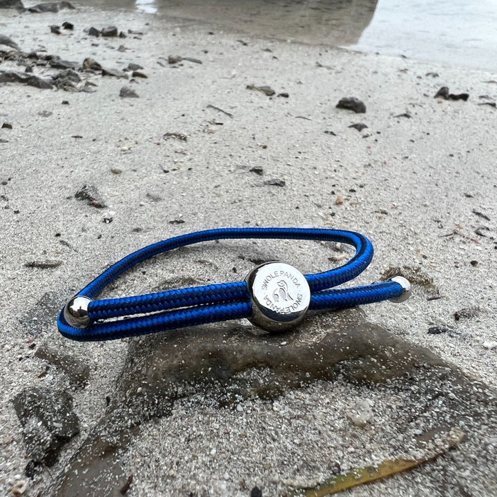 Rope Bracelet - Navy Stripe