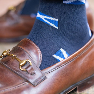 Scottish Flag Bamboo Socks