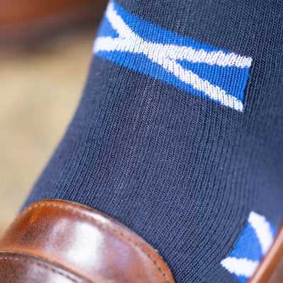 Scottish Flag Bamboo Socks