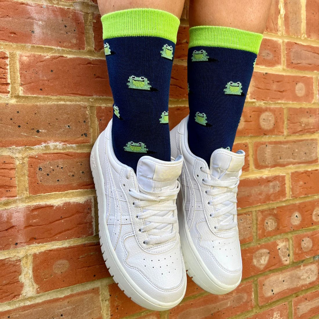 Frog Bamboo Socks