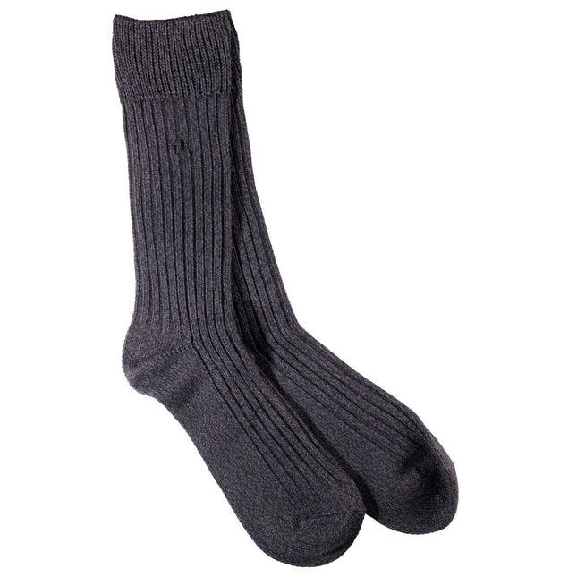 New Men's Bamboo Sock Collection - Navy Bamboo Boot Socks