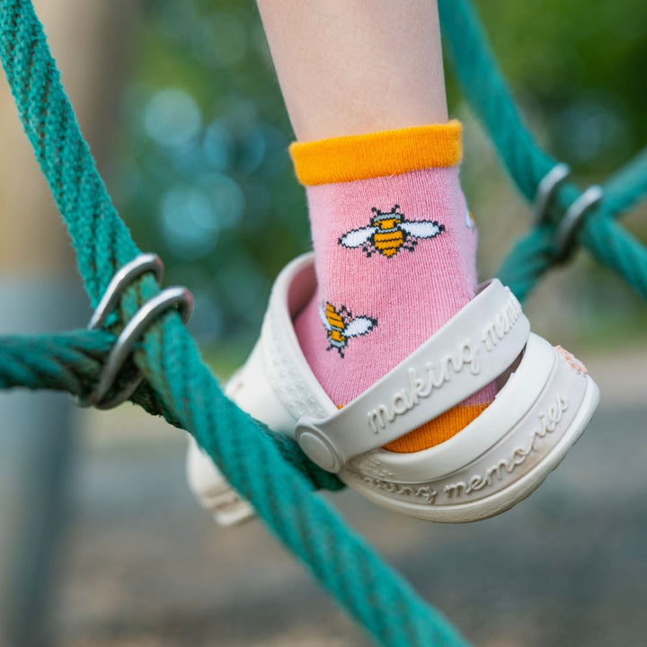 Children's Bumblebee Bamboo Socks