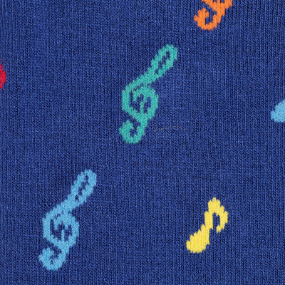 Musical Note Bamboo Socks