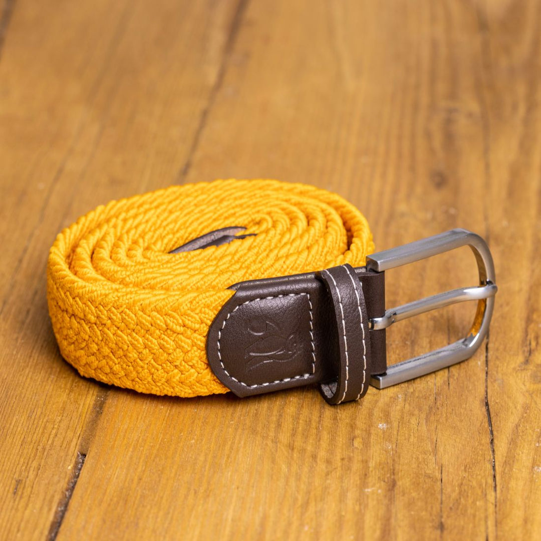 Woven Belt - Yellow