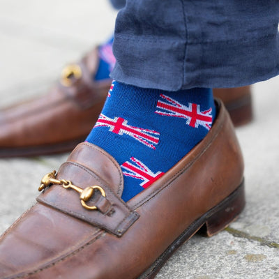 Union Jack Bamboo Socks