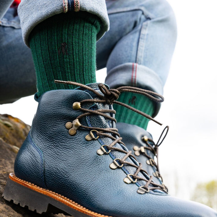 Racing Green Bamboo Boot Socks