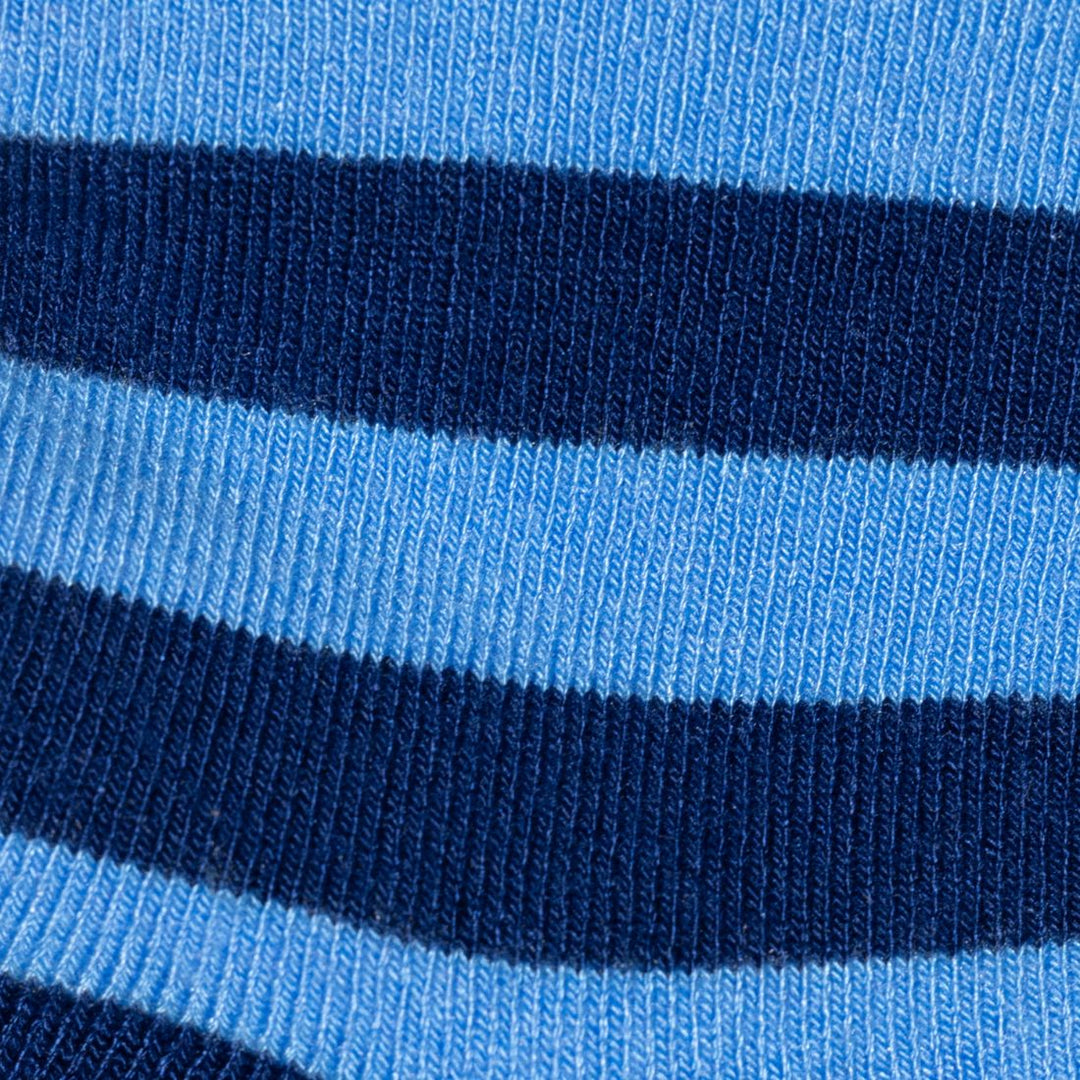 Children's Blue Stripe Bamboo Socks