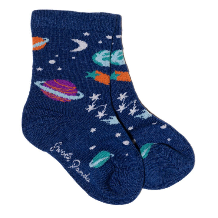 Children's Outer Space Bamboo Socks