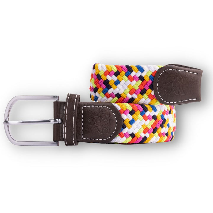 Woven Belt - Versicoloured Zigzag