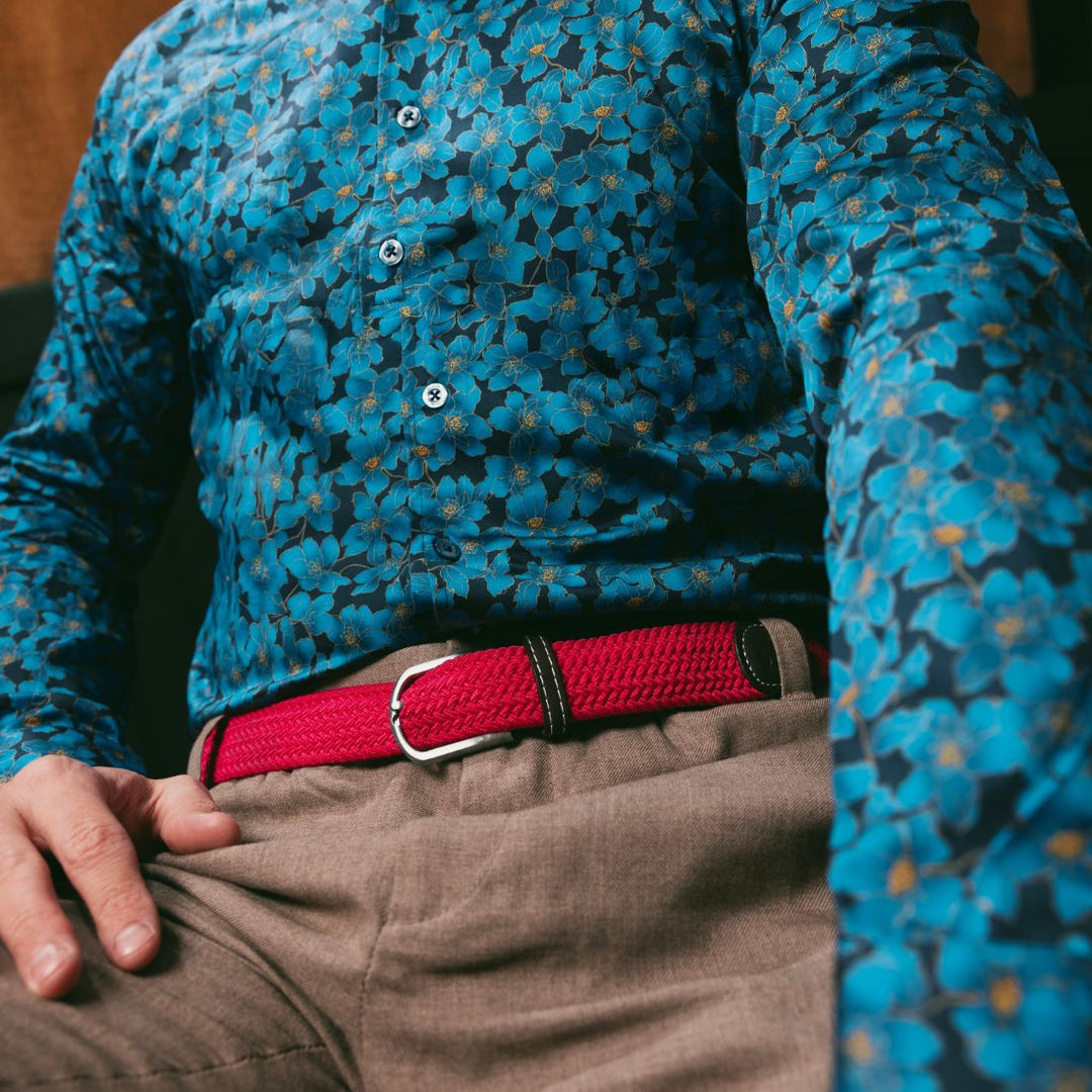 Woven Belt - Classic Red