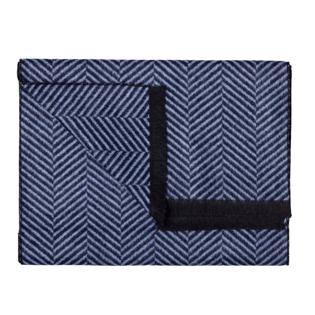 New and Trending Products - Blue Herringbone Bamboo Scarf