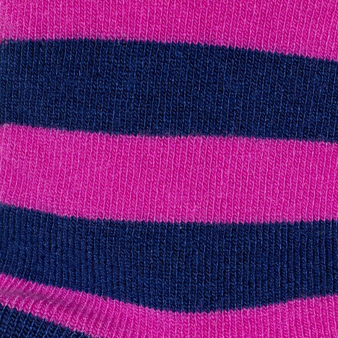 Children's Pink Stripe Bamboo Socks