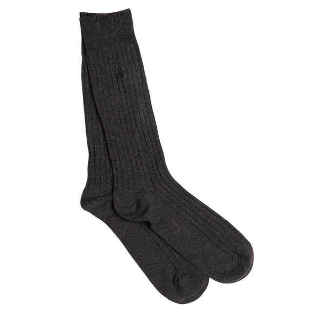 New Men's Bamboo Sock Collection - Charcoal Grey Bamboo Socks