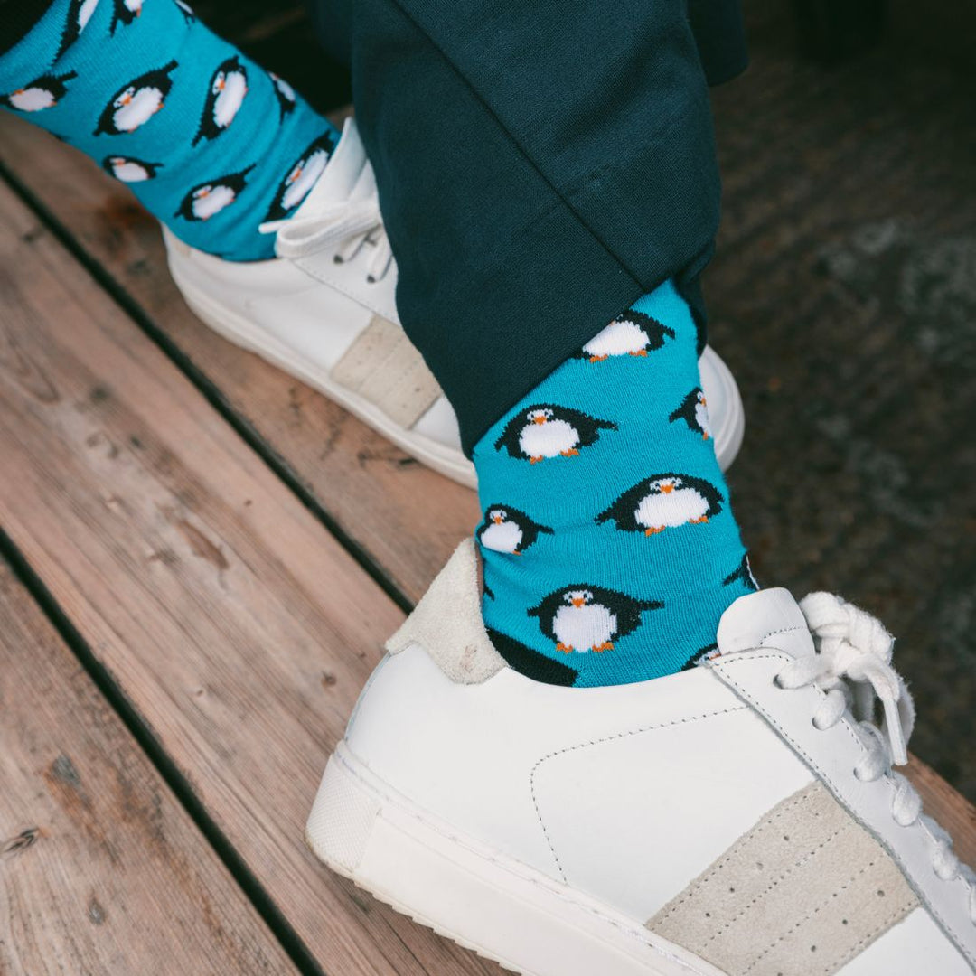 Penguin Bamboo Socks