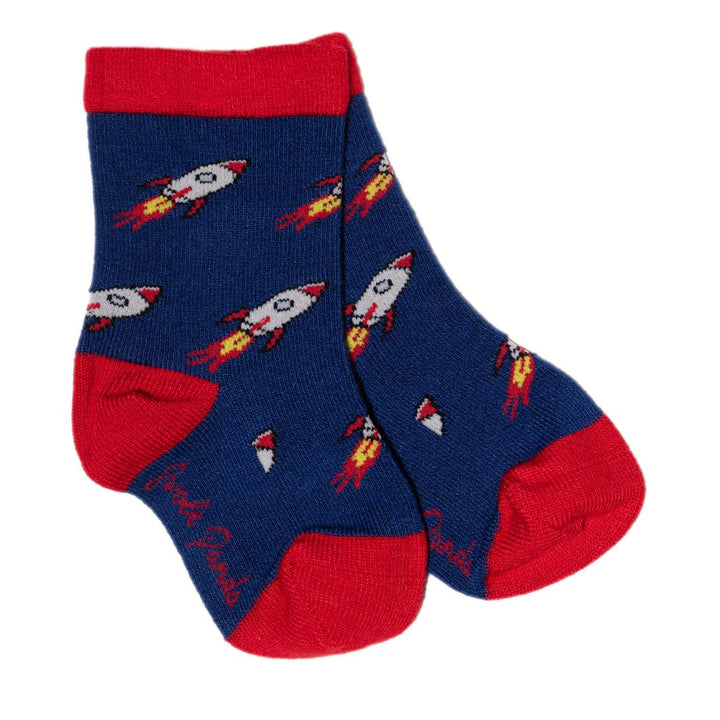 Children's Rocket Bamboo Socks