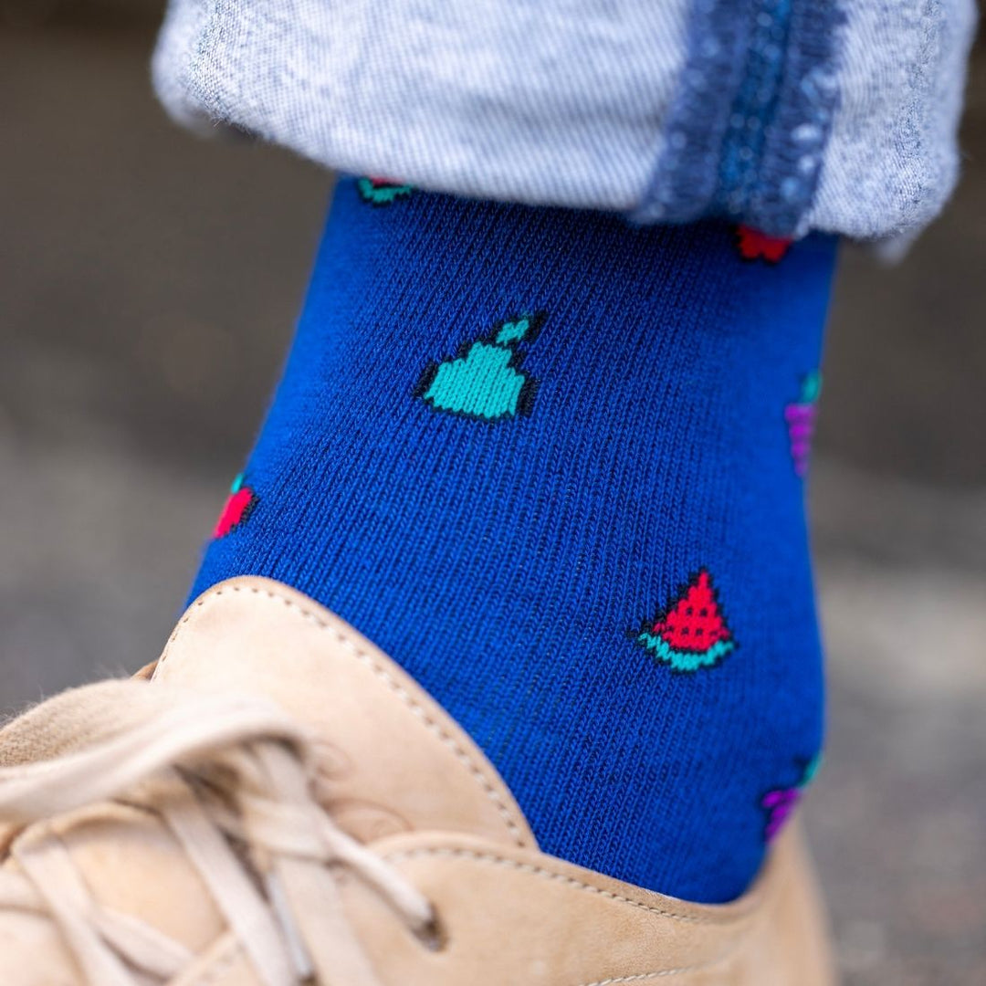 Mixed Fruit Bamboo Socks