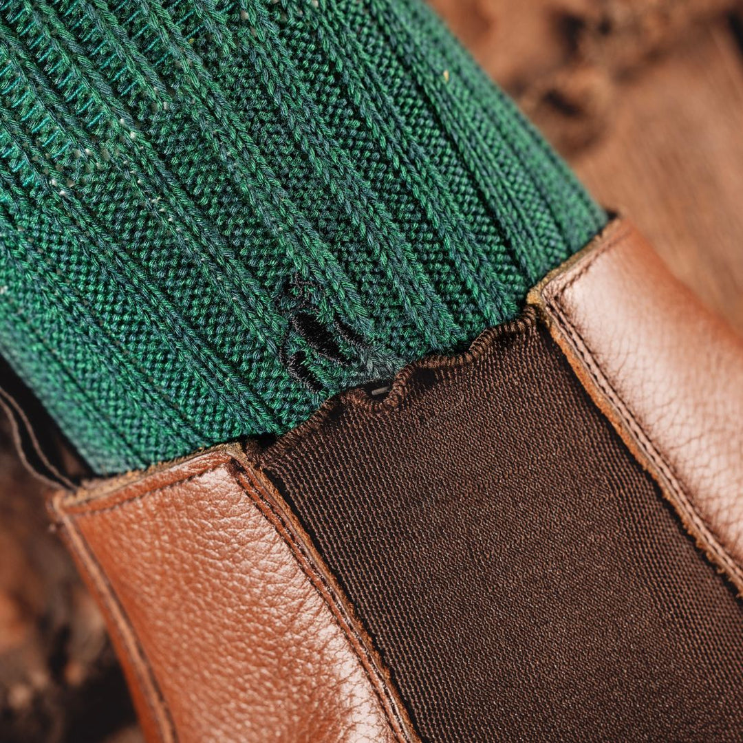 Racing Green Bamboo Boot Socks