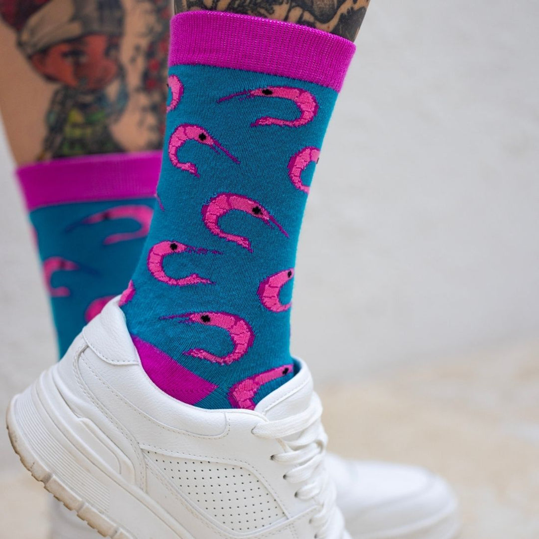 Shrimp Bamboo Socks