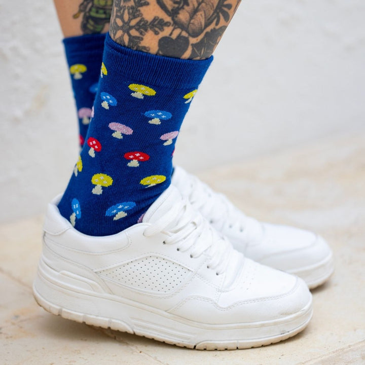 Mushroom Bamboo Socks