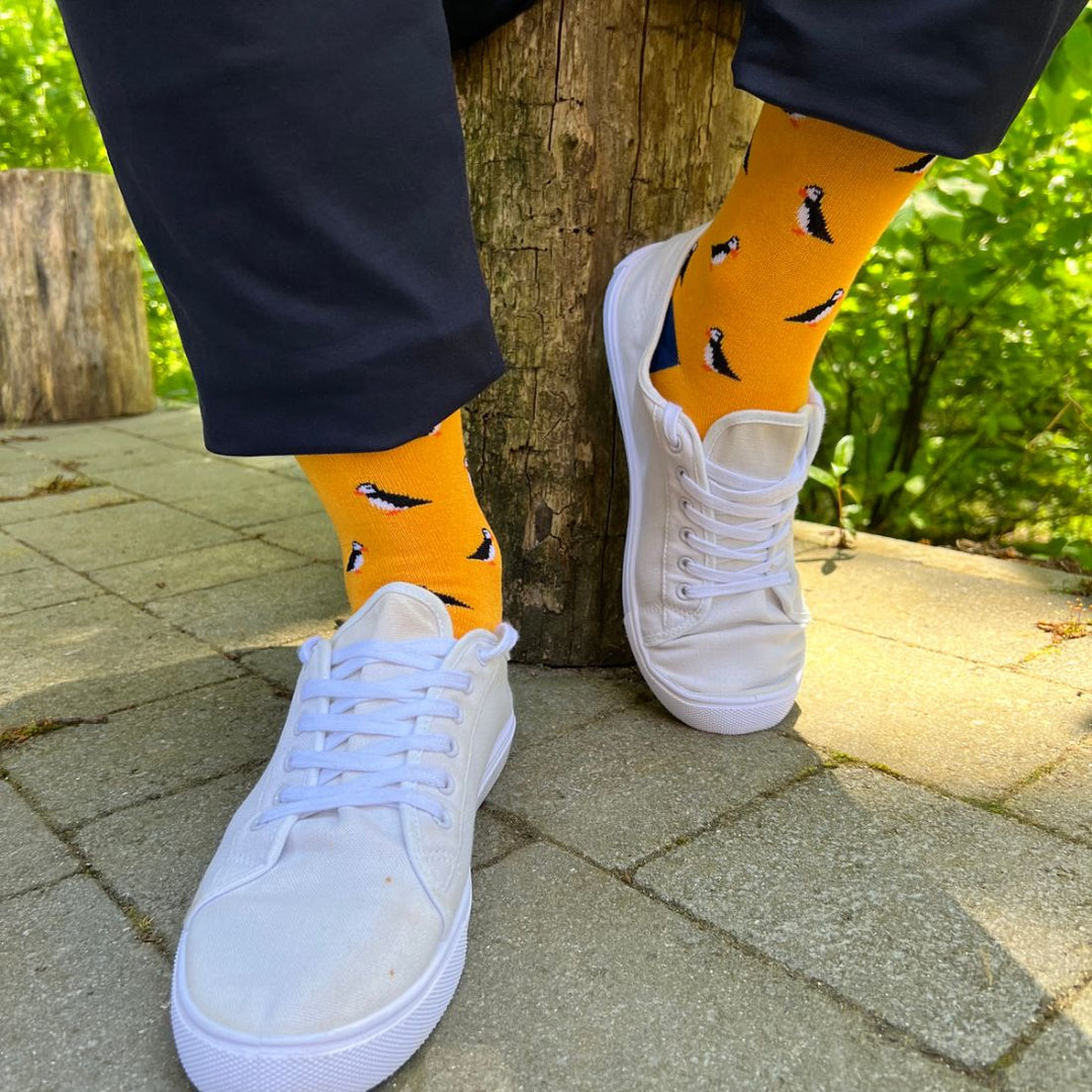 Puffin Bamboo Socks