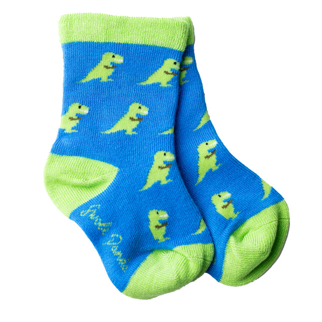 Children's Bamboo Socks - Children's T-Rex Bamboo Socks