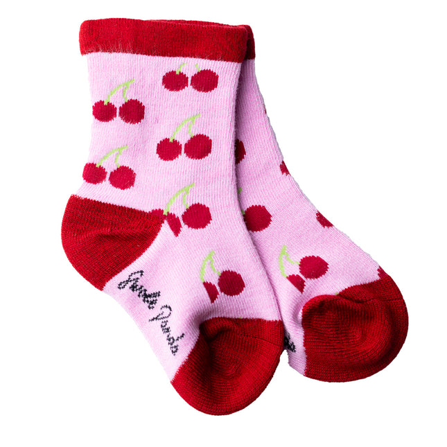 Children's Bamboo Socks - Children's Cherry Bamboo Socks