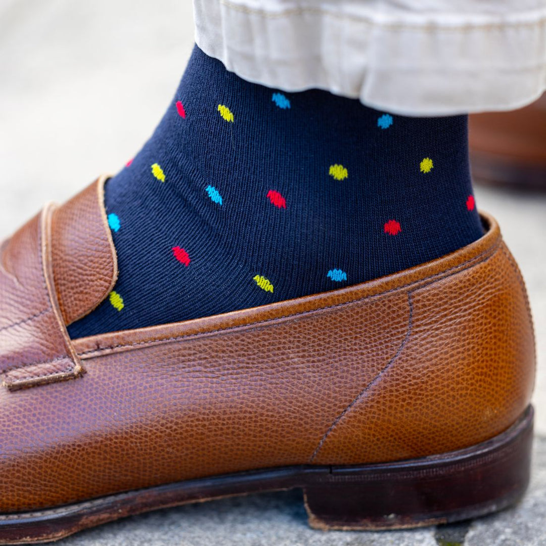 Multi Spotted Bamboo Socks