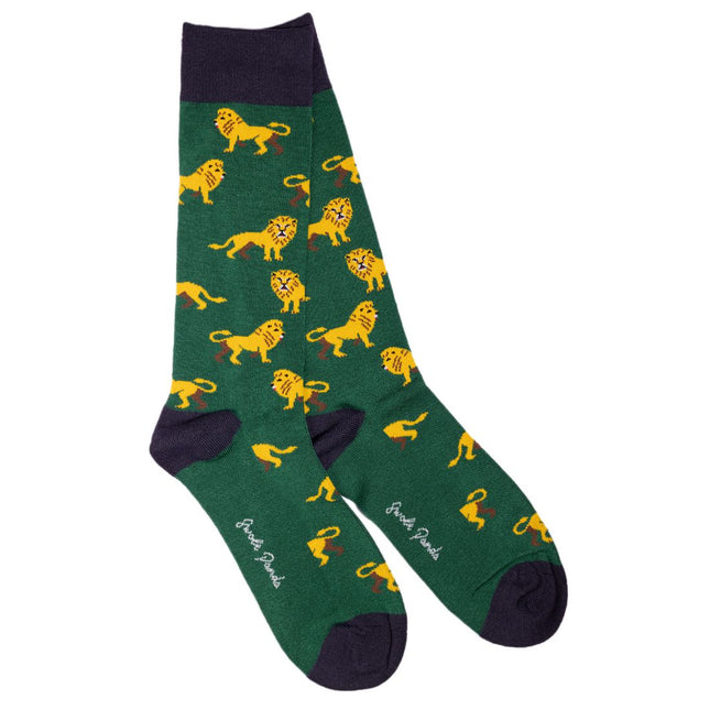 Mens Bamboo Socks - Lion Bamboo Socks