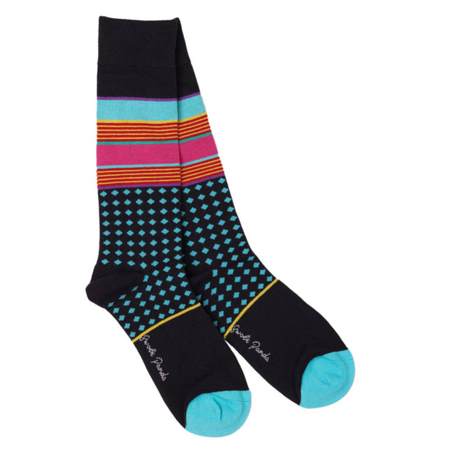 New and Trending Products - Stripe and Diamond Bamboo Socks