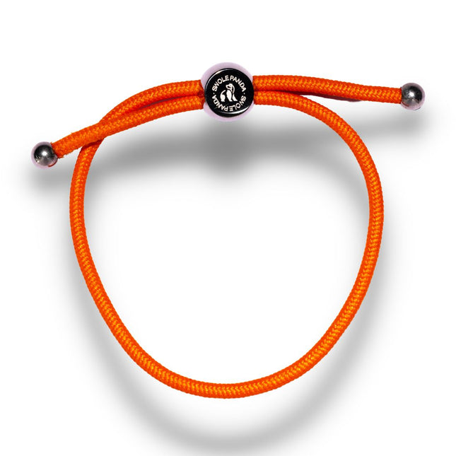 Rope Bracelets Made from Recycled Plastic Bottles - Rope Bracelet - Tangerine Orange