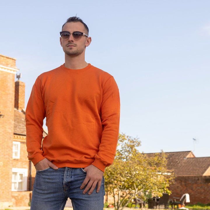 REFIBRA™ Sweatshirt (Orange)