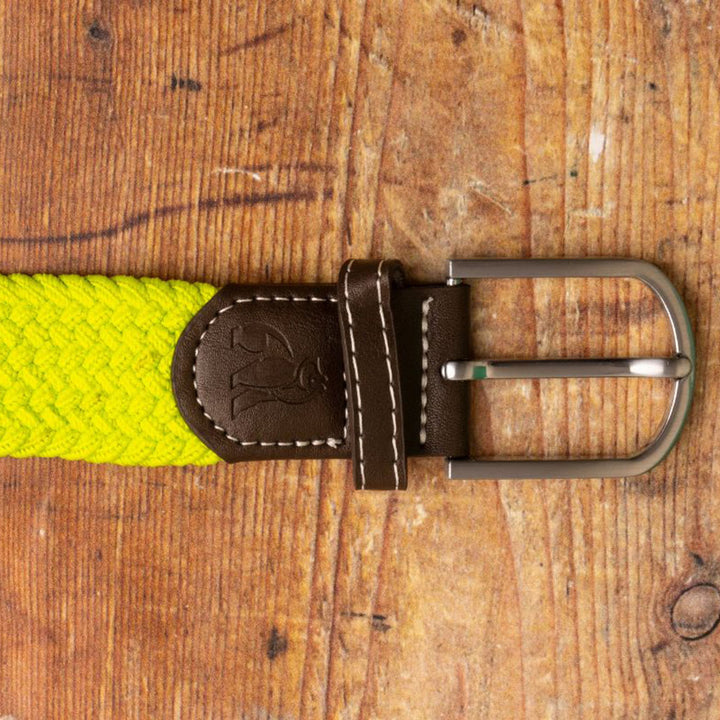 Woven Belt - Lime Green