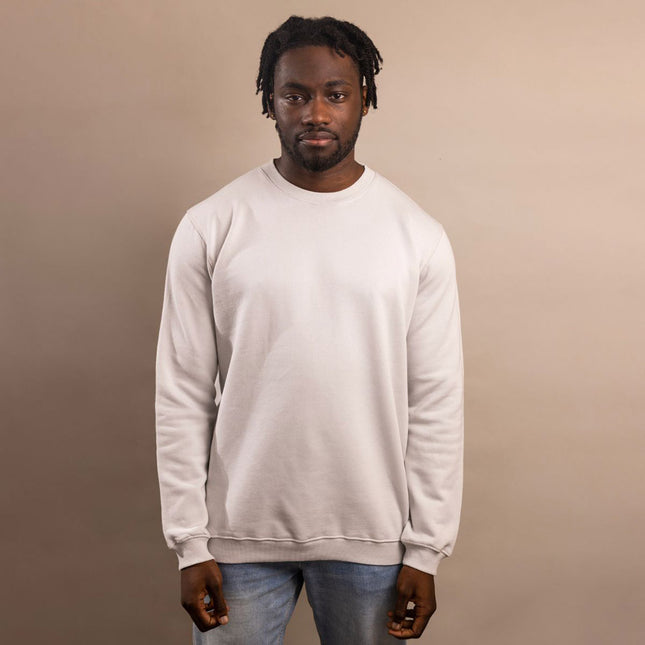 Swole Panda Outlet - REFIBRA™ Sweatshirt (Stone Grey)