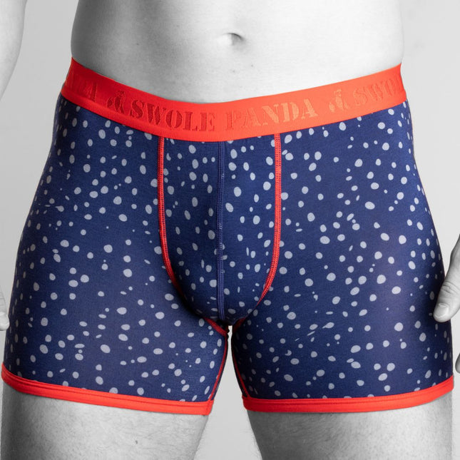 Swole Panda Outlet - Bamboo Boxers - Grey Spots