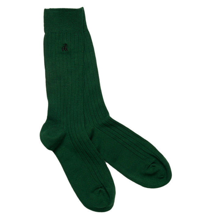 Plain Comfort Cuff Bamboo Sock Bundle - Four Pairs