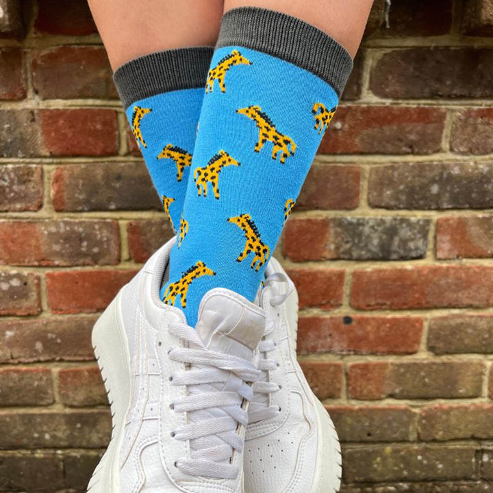 Giraffe Bamboo Socks