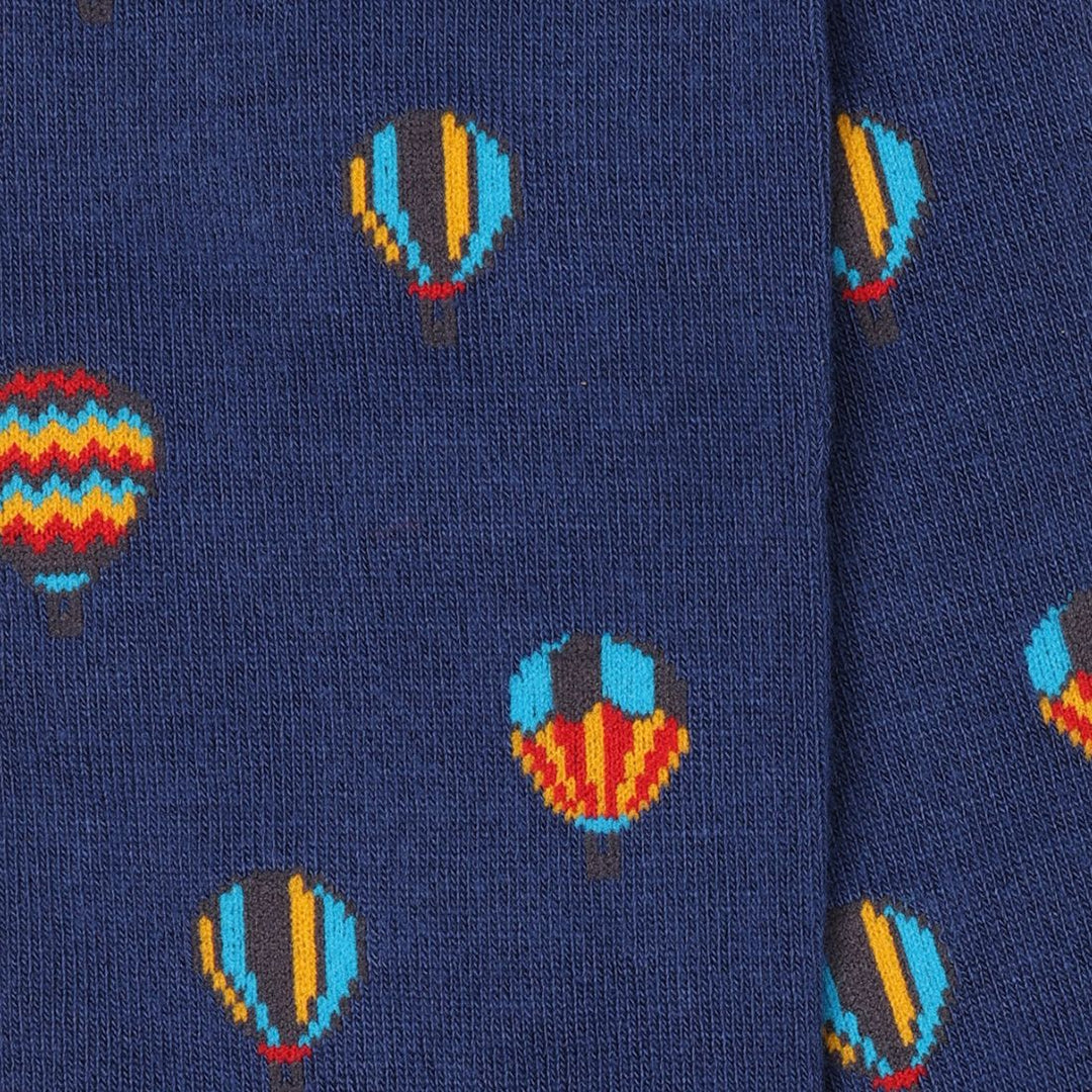 Hot Air Balloon Bamboo Socks