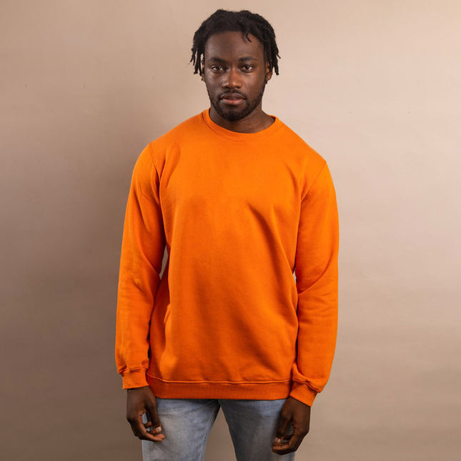 Swole Panda Outlet - REFIBRA™ Sweatshirt (Orange)