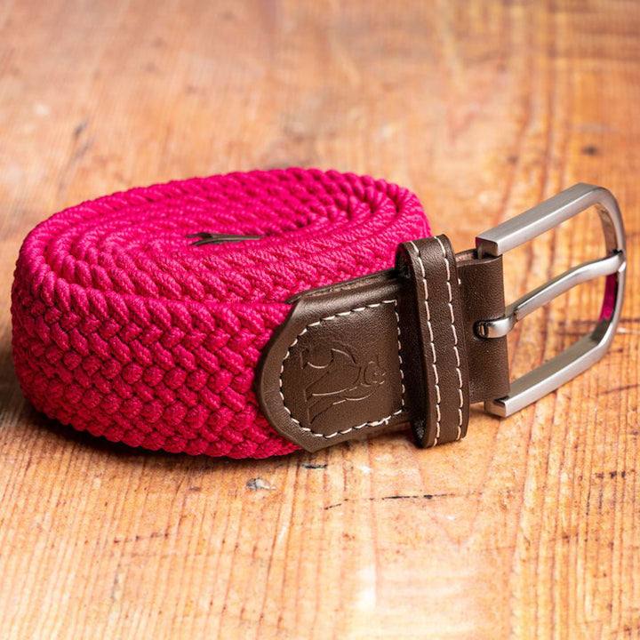 Woven Belt - Rich Pink