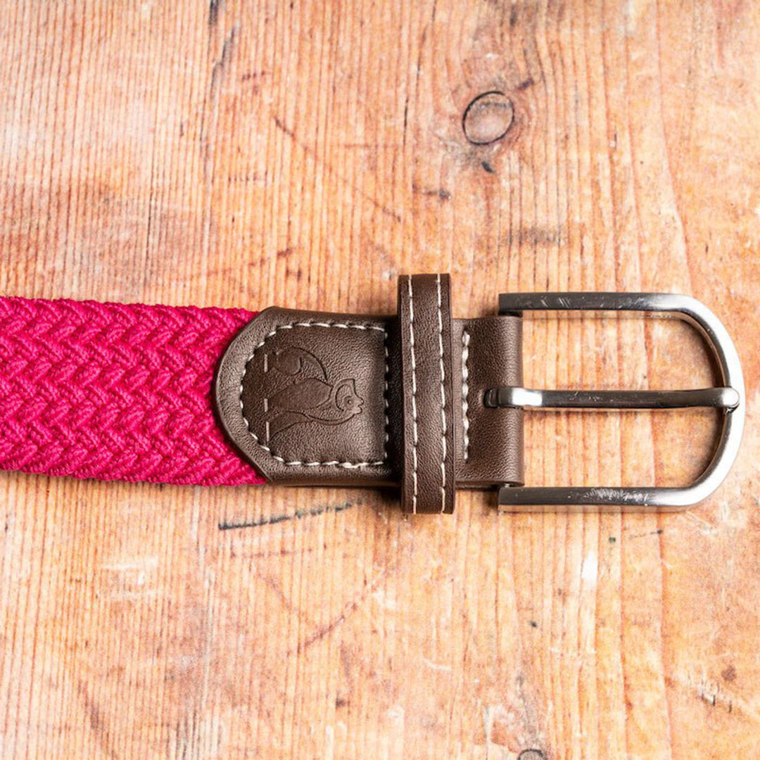 Woven Belt - Rich Pink