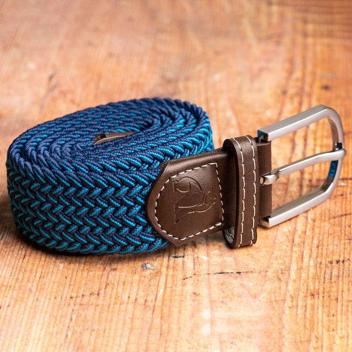 Woven Belt - Royal Blue Fine Weave