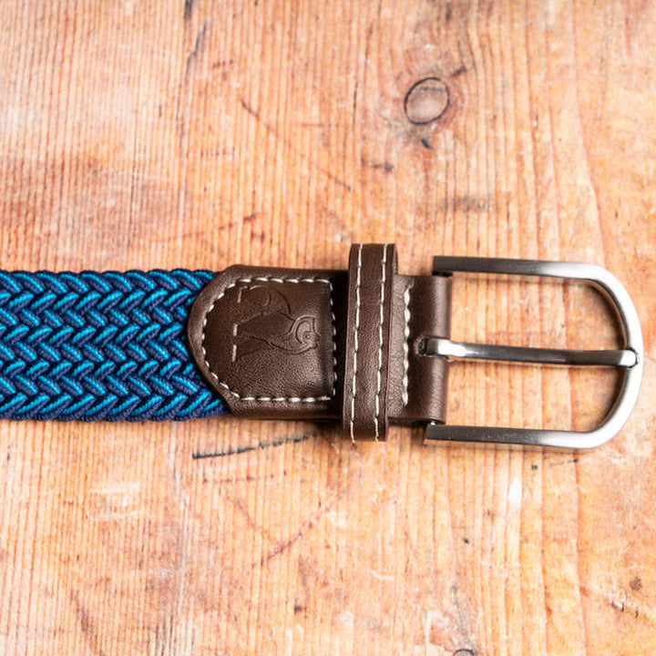 Woven Belt - Royal Blue Fine Weave