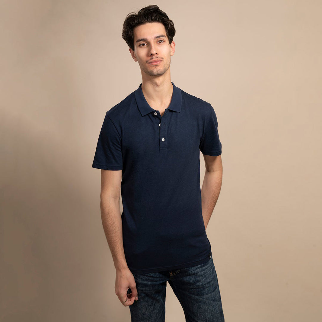 REFIBRA™ Polo Shirt (Navy)