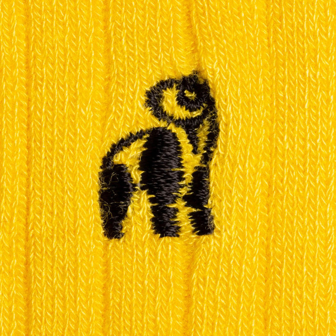 Banana Yellow Bamboo Socks