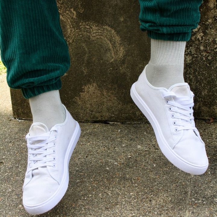 Light Grey Athletic Bamboo Socks