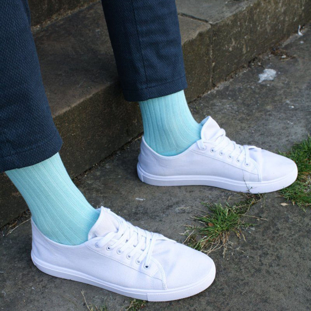 Mint Bamboo Socks