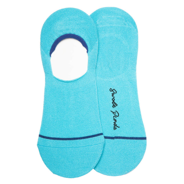 Womens Bamboo Socks - Neon Blue 