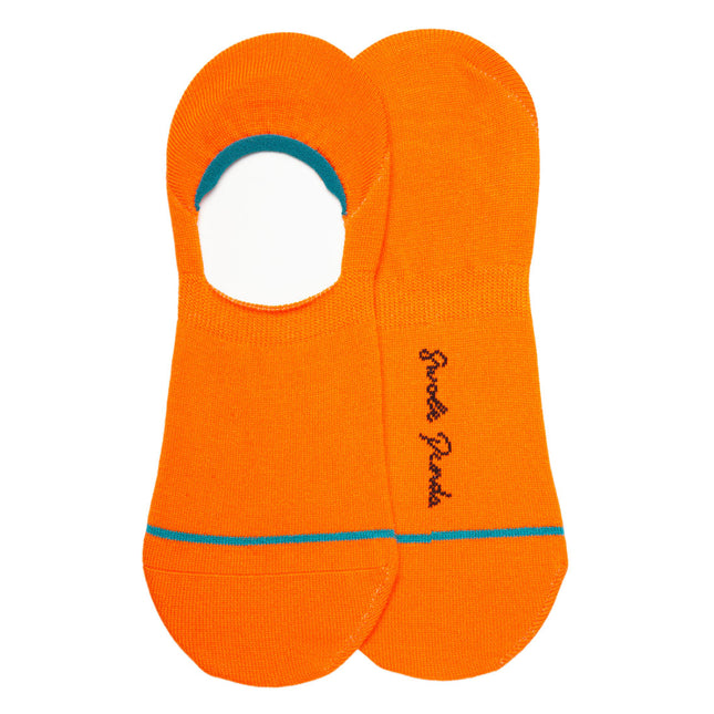 Womens Bamboo Socks - Neon Orange 