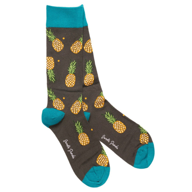 Mens Bamboo Socks - Pineapple Bamboo Socks